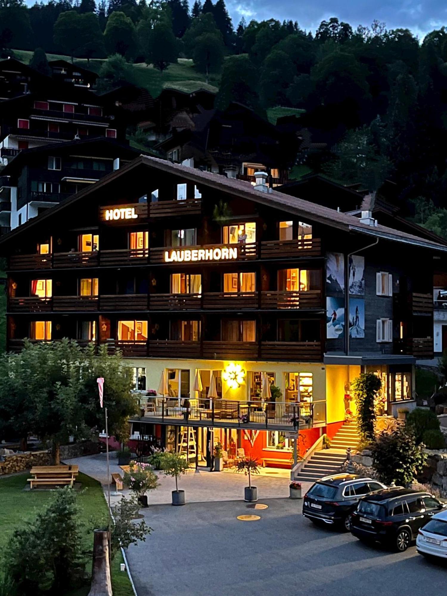 Lauberhorn Hotel กรินเดลวัลด์ ภายนอก รูปภาพ